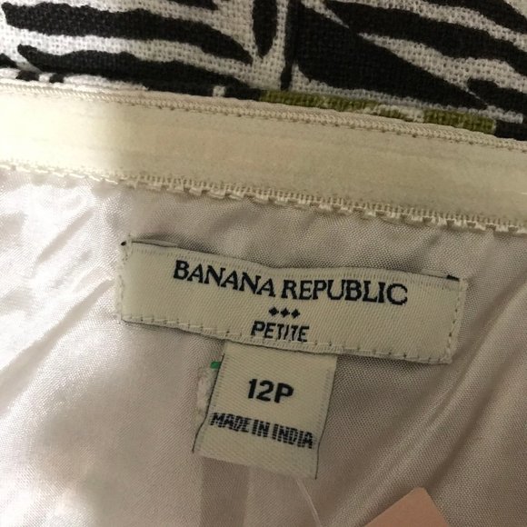 Banana Republic NWT Empire Strapless Dress Sz 12P - Picture 4 of 7